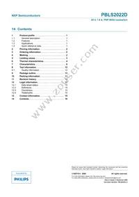 PBLS2022D Datasheet Page 17