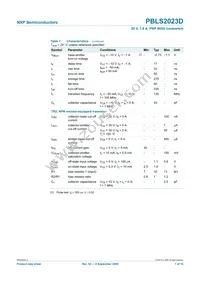 PBLS2023D Datasheet Page 8