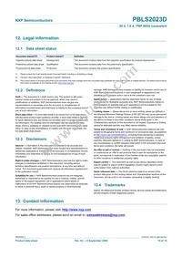 PBLS2023D Datasheet Page 16