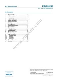 PBLS2024D Datasheet Page 17