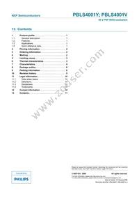 PBLS4001V Datasheet Page 12