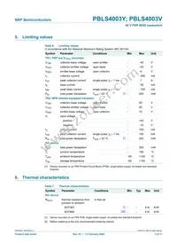 PBLS4003V Datasheet Page 4