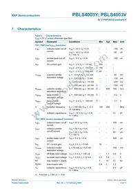 PBLS4003V Datasheet Page 5