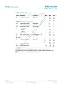 PBLS4005D Datasheet Page 4