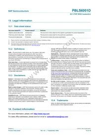 PBLS6001D Datasheet Page 16