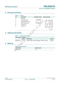 PBLS6021D Datasheet Page 3