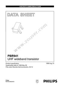 PBR941 Datasheet Cover