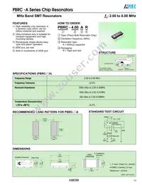 PBRC-8.00AR Datasheet Cover