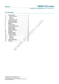 PBRN113ES Datasheet Page 17