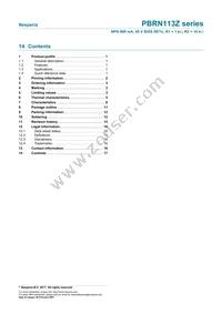 PBRN113ZS Datasheet Page 17