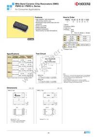 PBRV20.00HR50Y000 Datasheet Page 3