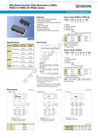 PBRV4.91MR50Y000 Datasheet Page 2