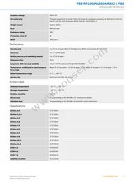 PBS-RP160SN1SS0AMA0Z Datasheet Page 3