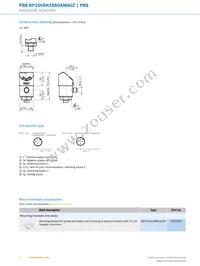 PBS-RP160SN1SS0AMA0Z Datasheet Page 4