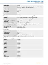 PBS-RP160SN1SS0BMA0Z Datasheet Page 3