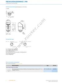 PBS-RP160SN1SS0BMA0Z Datasheet Page 4