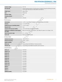 PBS-RP5K0SN1SS0BMA0Z Datasheet Page 3