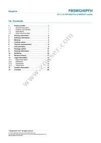 PBSM5240PFH Datasheet Page 20