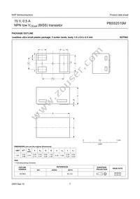 PBSS2515M Datasheet Page 8