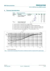 PBSS301ND Datasheet Page 5