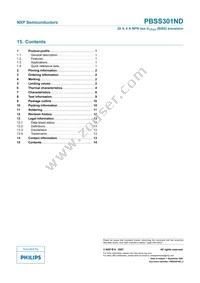 PBSS301ND Datasheet Page 15