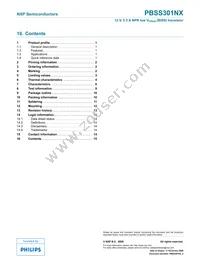 PBSS301NX Datasheet Page 16