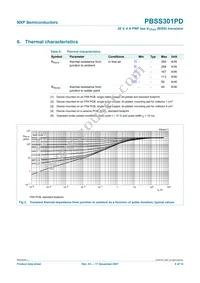 PBSS301PD Datasheet Page 5