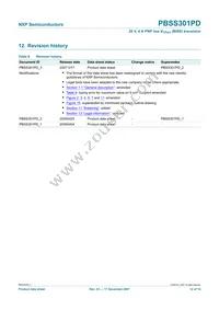 PBSS301PD Datasheet Page 13