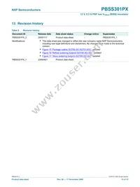 PBSS301PX Datasheet Page 14