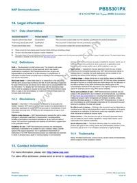 PBSS301PX Datasheet Page 15