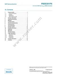 PBSS301PX Datasheet Page 16