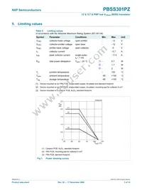 PBSS301PZ Datasheet Page 4