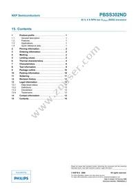 PBSS302NDH Datasheet Page 15