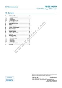 PBSS302PDH Datasheet Page 15