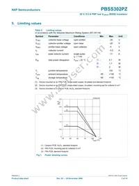 PBSS302PZ Datasheet Page 4
