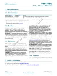 PBSS302PZ Datasheet Page 14