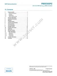 PBSS302PZ Datasheet Page 15