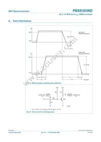 PBSS303ND Datasheet Page 12