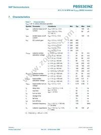 PBSS303NZ Datasheet Page 7