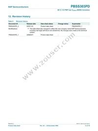 PBSS303PD Datasheet Page 15