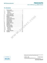 PBSS303PD Datasheet Page 17