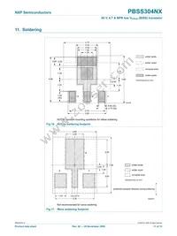 PBSS304NXZ Datasheet Page 12