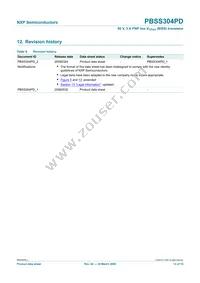 PBSS304PD Datasheet Page 14