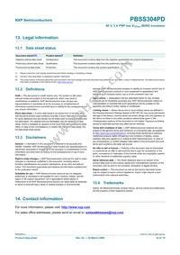 PBSS304PD Datasheet Page 15