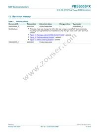 PBSS305PX Datasheet Page 14