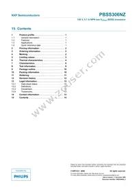 PBSS306NZ Datasheet Page 15