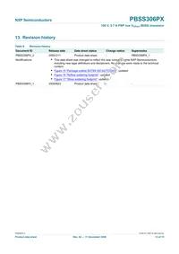 PBSS306PX Datasheet Page 14