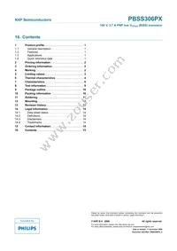 PBSS306PX Datasheet Page 16