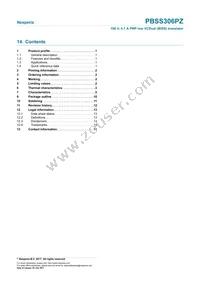 PBSS306PZ Datasheet Page 15