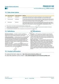 PBSS3515E Datasheet Page 10